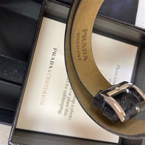 prada bracelet amex|prada band black card.